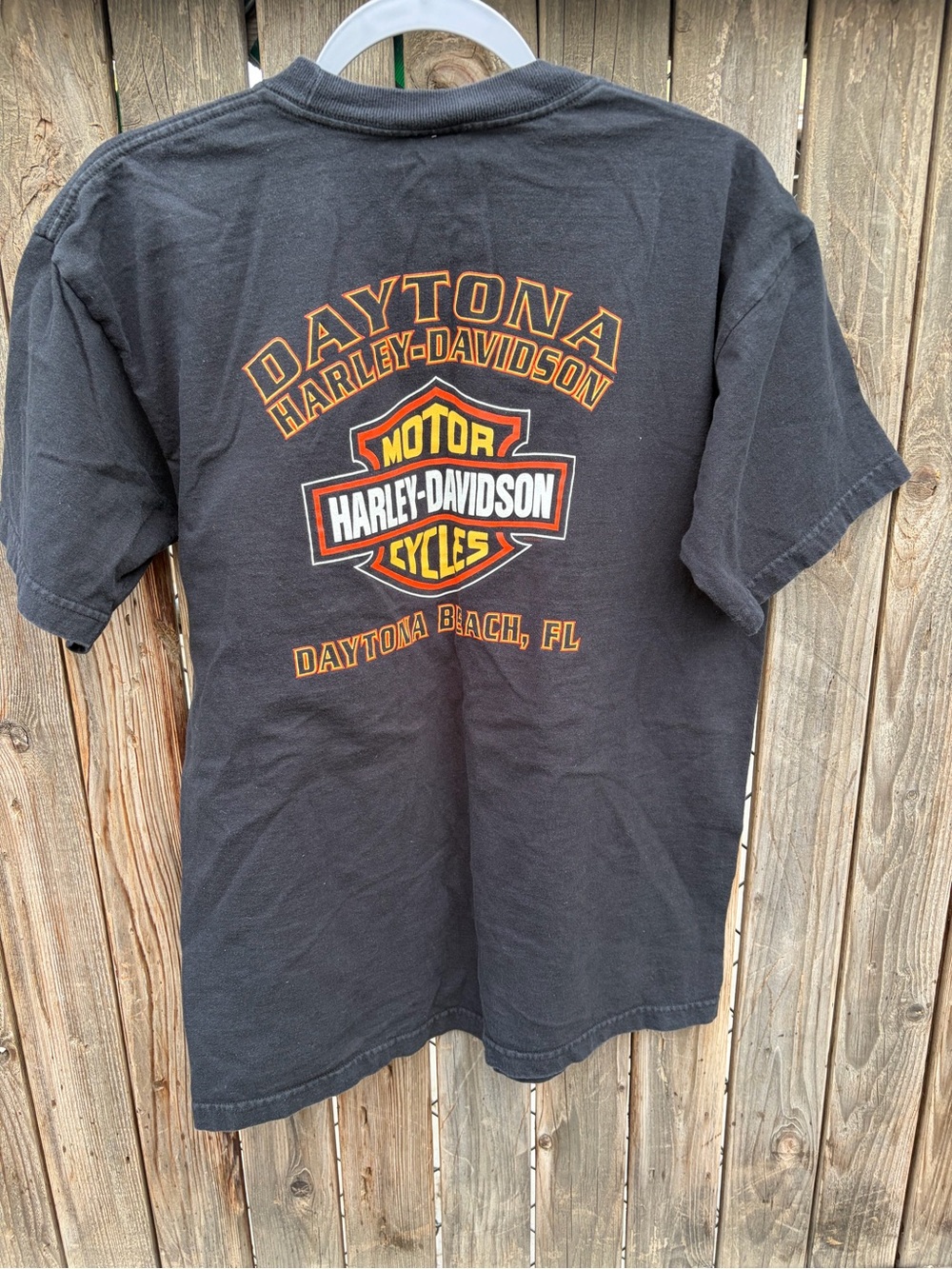 Harley-Davidson Black Daytona Graphic Short Sleeve Tee men’s Size L - Picture 10 of 14